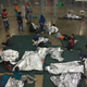 Kids in the Customs and Border Protection central processing center in McAllen, Texas a year ago in June of 2018